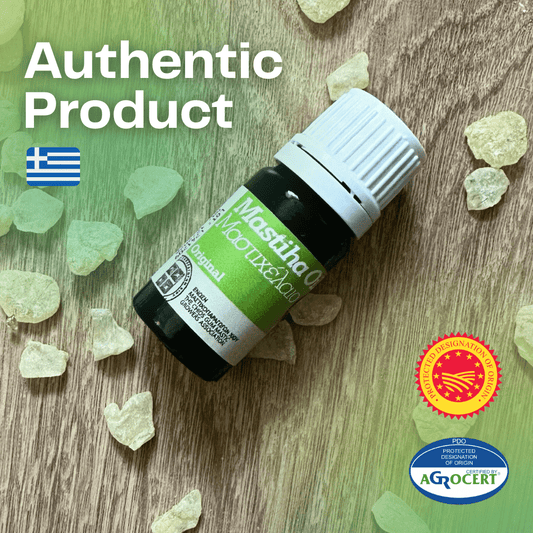 100% Pure Organic Greek Chios Mastic Gum Essential Oil 5 ml | Premium Quality - Mastic Labs