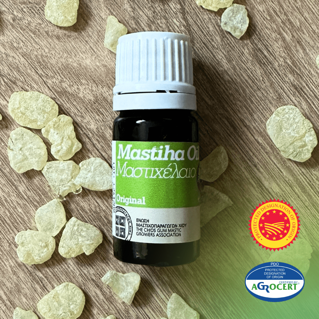 100% Pure Organic Greek Chios Mastic Gum Essential Oil 5 ml | Premium Quality - Mastic Labs
