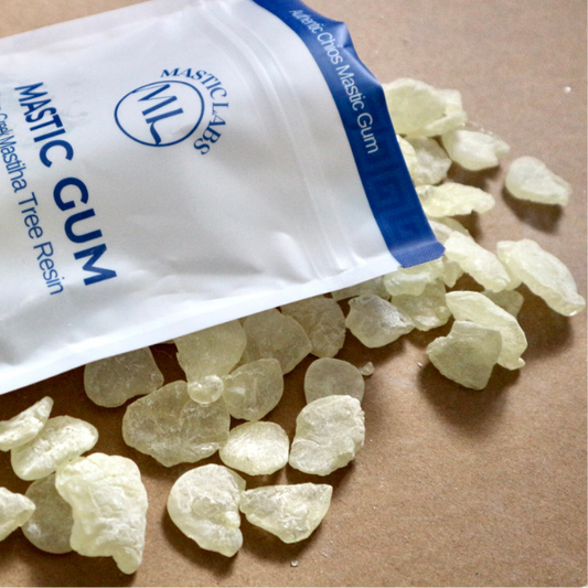 Pure Greek Chios Mastic Gum (Pistacia Lentiscus) - Large Tears