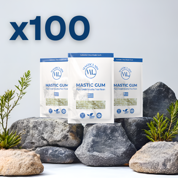 CONTACT TO ORDER B2B - Mastic Gum Small/Fine Tears - 20 Gram Bulk Pouches