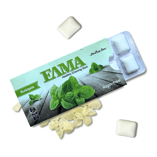 🎁 ELMA Mastiha Chewing Gum | Sugar-Free Mastic Chewing Gum | Spearmint Flavour (100% off)