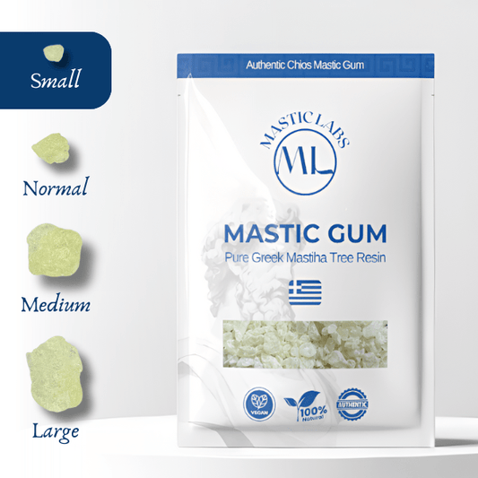 CONTACT TO ORDER B2B - Mastic Gum Small/Fine Tears - 20 Gram Bulk Pouches - Mastic Labs