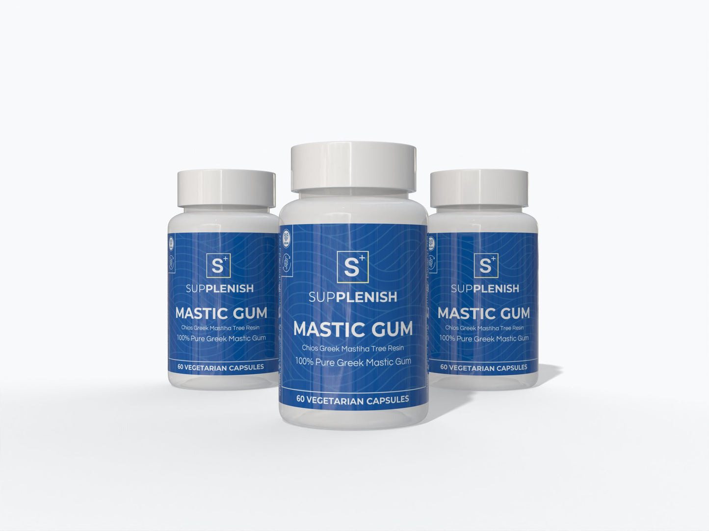 100% Pure & Premium Greek Chios Mastic Gum Capsules - 100% Natural & Vegan, No Filler Ingredients, No Gliders, No Silicone Dioxide - Mastic Labs