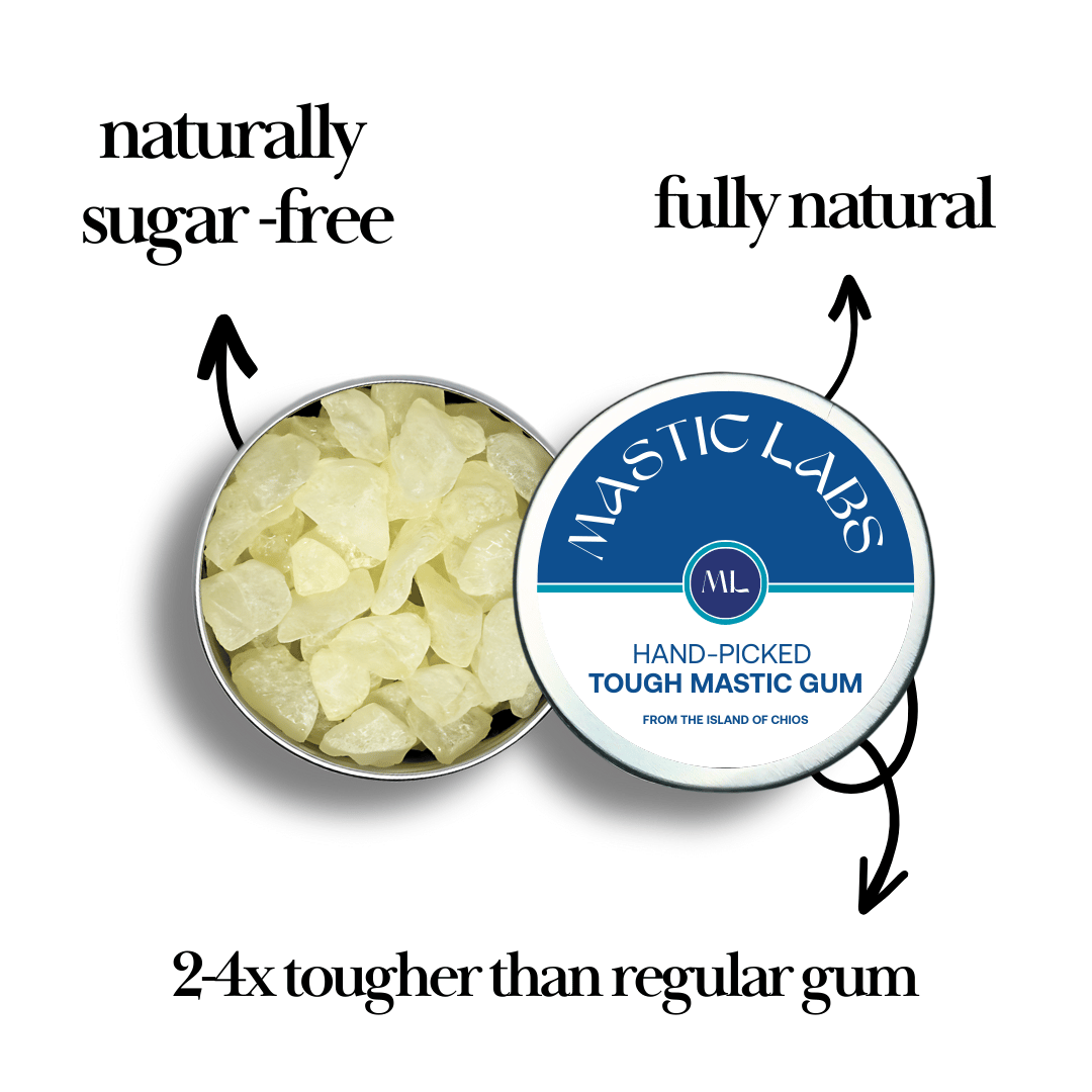 Mastic Labs Premium | Tough Hand-Picked Mastic Gum