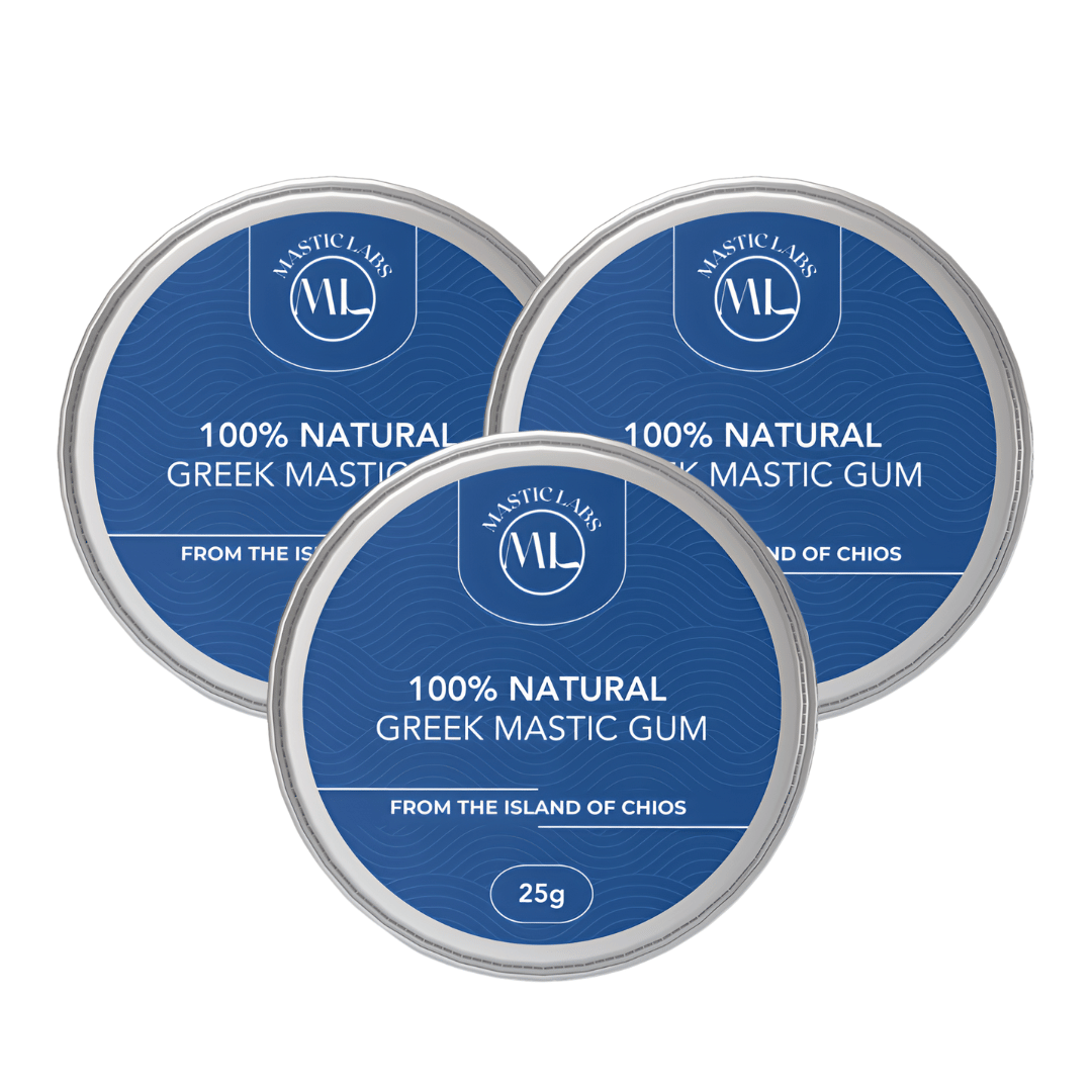 Pure Chios Greek Mastic Gum in Aluminium Tin | Med to XL Tears