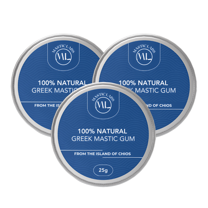 Pure Chios Greek Mastic Gum in Aluminium Tin | Med to XL Tears
