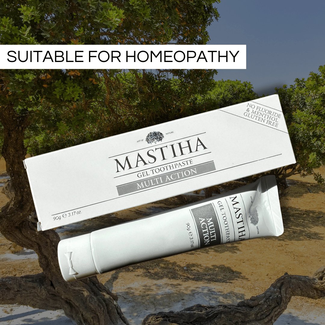 Mastic Gum (Mastiha) Toothpaste - Multi Action - Fluoride - Free - Menthol - Free - Gluten - Free - Mastic Labs