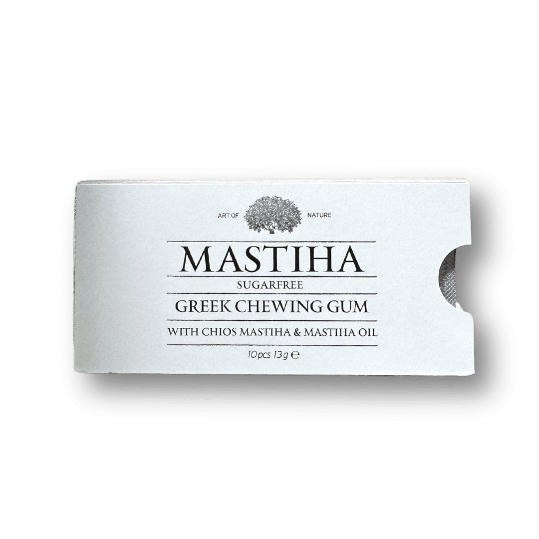 Mastiha Mastic Gum Chewing Gum - Sugar - Free - Gluten - Free - With Chios Mastiha & Mastiha Oil - Mastic Labs