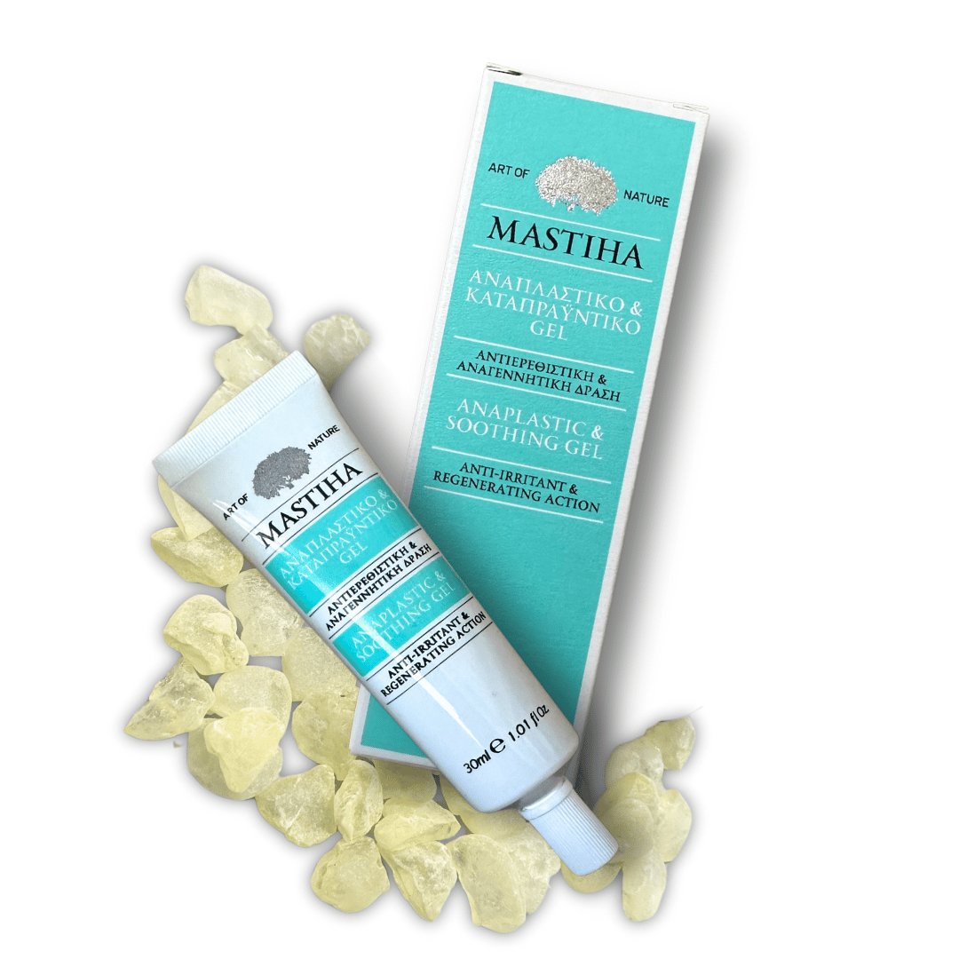 Premium Mastiha Anaplastic & Soothing Gel 30ml - Anti - Irritant & Regenerating Action - Paraben - Free - Perfume - Free - Silicon - Free - Mastic Labs