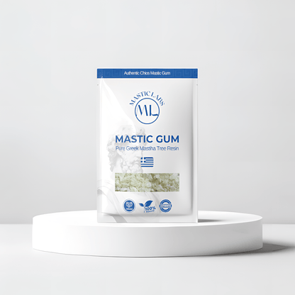 Pure Greek Chios Mastic Gum Mastiha (Pistacia Lentiscus) - Small/Fine Crystals - Mastic Labs